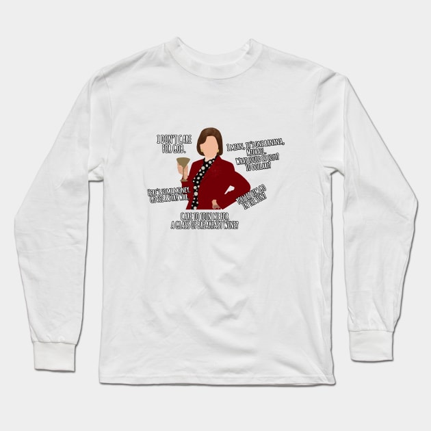 lucille bluth Long Sleeve T-Shirt by aluap1006